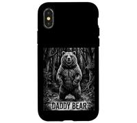 Daddy Bear Family - Cadeau de fête des pères Assorti pour Homme Coque pour iPhone X/XS