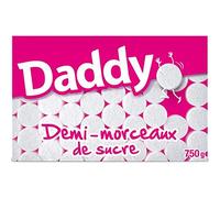 Daddy Demi-Morceaux de Sucre 750g (lot de 6)