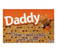 Daddy Demi-Morceaux Pure Canne 750g (lot de 6)