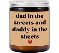 Daddy in The Sheets - Cadeau de fête des pères coquin - Cadeau amusant - Cadeau Dirty Daddy pour mari - Cadeau de fête des pères adulte - Bougie pour papa sexy