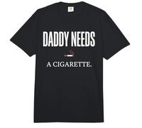 Daddy Needs A Cigarette Funny Comfort Colors Adult Heavyweight T-Shirt