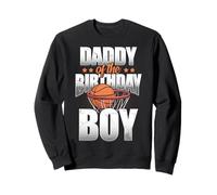 Daddy of The Birthday Boy Assorti Basketball Anniversaire Sweatshirt