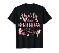 Daddy Of The Birthday Fairy Correspondance pour premier anniversaire de famille T-Shirt