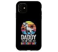 Daddy of The Birthday Party Outfit Dinosaure Dad Coque pour iPhone 11