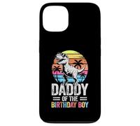 Daddy of The Birthday Party Outfit Dinosaure Dad Coque pour iPhone 13