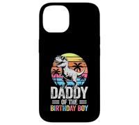Daddy of The Birthday Party Outfit Dinosaure Dad Coque pour iPhone 14