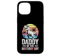 Daddy of The Birthday Party Outfit Dinosaure Dad Coque pour iPhone 15