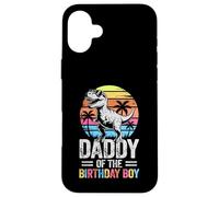 Daddy of The Birthday Party Outfit Dinosaure Dad Coque pour iPhone 16 Plus