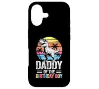 Daddy of The Birthday Party Outfit Dinosaure Dad Coque pour iPhone 17