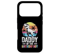 Daddy of The Birthday Party Outfit Dinosaure Dad Coque pour iPhone 17 Pro