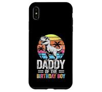 Daddy of The Birthday Party Outfit Dinosaure Dad Coque pour iPhone XS Max