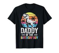 Daddy of The Birthday Party Outfit Dinosaure Dad T-Shirt