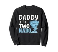 Daddy of The Two-Nado Tornado Fête d'anniversaire 2ème Anniversaire Sweatshirt