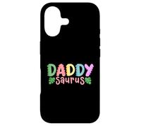 Daddy Saurus Kids Dinosaure Fête d'anniversaire pour Famille Assortie Coque pour iPhone 17