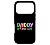 Daddy Saurus Kids Dinosaure Fête d'anniversaire pour Famille Assortie Coque pour iPhone 17 Pro