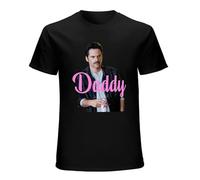 Daddy Swan Twilight Charlie Swan Men's Fashion T Shirts Black M