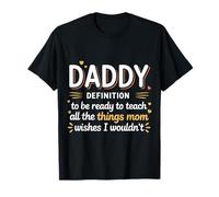 Daddy to Be Teaching What Mom Hopes I Won’t - T-Shirt
