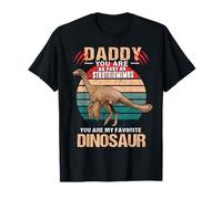 Daddy You are As Fast As Struthiomimus Dinosaur Fathers Day T-Shirt