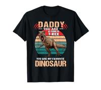 Daddy You are As Strong As T Rex Dinosaur Fathers Day T-Shirt