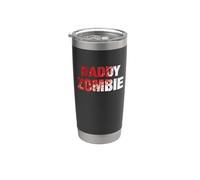Daddy Zombie - Costume d'Halloween pour papas Gobelet isotherme en acier inoxydable double paroi