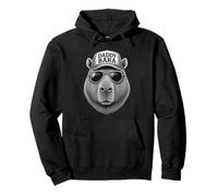 Daddybara Papa Thé Fête des Pères Monsieur Capybara Idée Cadeau Papa Sweat à Capuche