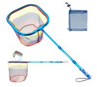 Daddygofish Filet De Pêche pour Enfant - Sac à Appâts Télescopiques Ultra Léger pour Attraper des Papillons De Poisson sur La Plage d'eau