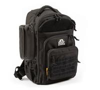 Daddynator BIG Arnold Sac à dos à langer pour papas avec matelas à langer avec organiseur pour lingettes humides et organiseur pour accessoires | Ensemble complet, Noir , BIG ARNOLD