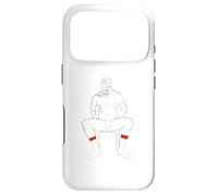 Daddy's Feet Sniffer, Chaussettes Blanches Bande Rouge Coque pour iPhone 17 Pro