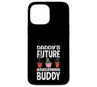 Daddy's Future Gardening Buddy Funny Gardening Buddy Coque pour iPhone 13 Pro Max