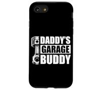Daddy's Garage Buddy Car Lover Car Lover Mechanic Garage Car Guy Coque pour iPhone SE (2020) / 7/8