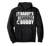 Daddy's Garage Buddy Car Lover Car Lover Mechanic Garage Car Guy Sweat à Capuche
