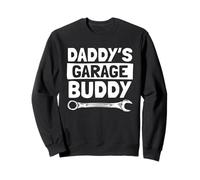 Daddy's Garage Buddy Car Lover Car Lover Mechanic Garage Car Guy Sweatshirt