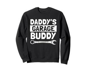 Daddy's Garage Buddy Car Lover Car Lover Mechanic Garage Car Guy Sweatshirt