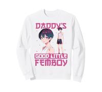 Daddy's Good Little Femboy Anime Boy Esthétique Sweatshirt