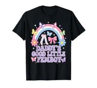 Daddys Good Little Femboy Papillon Arc-en-Ciel T-Shirt