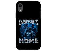 Daddys Home Alpha Male Wolf Meme Funny Coque pour iPhone XR