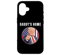 Daddy's Home Donald Trump Président Républicain Conservateur Coque pour iPhone 16