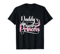 Daddy's Hunting Princess Pink Camouflage Hunting Girl Woman T-Shirt