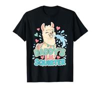 Daddys Lil Squirter Lama Drôle T-Shirt