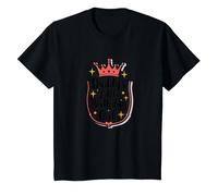 Daddys Little Birthday Girl Dad of The Birthday Girl Couronne T-Shirt, Enfant, Noir, 12 Ans