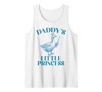 Daddy's Little Princess Baguette en Forme de Couronne d'oie Débardeur