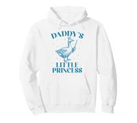Daddy's Little Princess Baguette en Forme de Couronne d'oie Sweat à Capuche