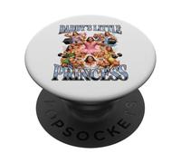 Daddy's Little Princess Bootleg Fairy Haltérophilie Gay PopSockets PopGrip Adhésif