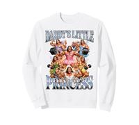 Daddy's Little Princess Bootleg Fairy Haltérophilie Gay Sweatshirt