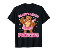 Daddy's Little Princess Buff Bear Gym Flex T-Shirt