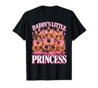 Daddy's Little Princess Buff Dad Crew Gym T-Shirt