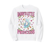 Daddy's Little Princess Fairy Oie avec Baguette Magique Sweatshirt