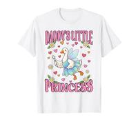 Daddy's Little Princess Fairy Oie avec Baguette Magique T-Shirt