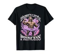 Daddy's Little Princess Walrus Gym Dad Funny T-Shirt