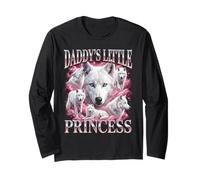 Daddys Little Princess Wolf, drôle, Gay, LGBTQ Manche Longue